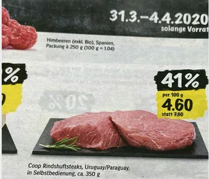 Die Fleischaktionen von Coop stossen bei vielen Bauern auf Unverständnis. (Bilder Screenshot/akr)