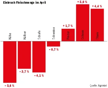 9207486c4b591320793b7ee5a5fea752b91194f2 Aktuell fehlen unter anderem Kuh- und Kalbfleisch auf dem Markt. Der Kuhfleischmarkt stützt indirekt den Bankfleischmarkt.
