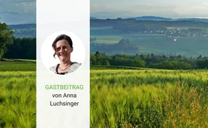 Anna Luchsinger ist Bäuerin und führt mit ihrem Mann in Schwanden einen Betrieb.