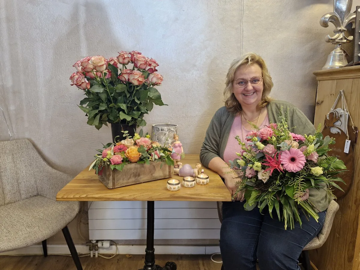 Petra-Schmid Floristin auf dem Bauernhof: Petra Schmid wagt den Schritt ins Geschäft