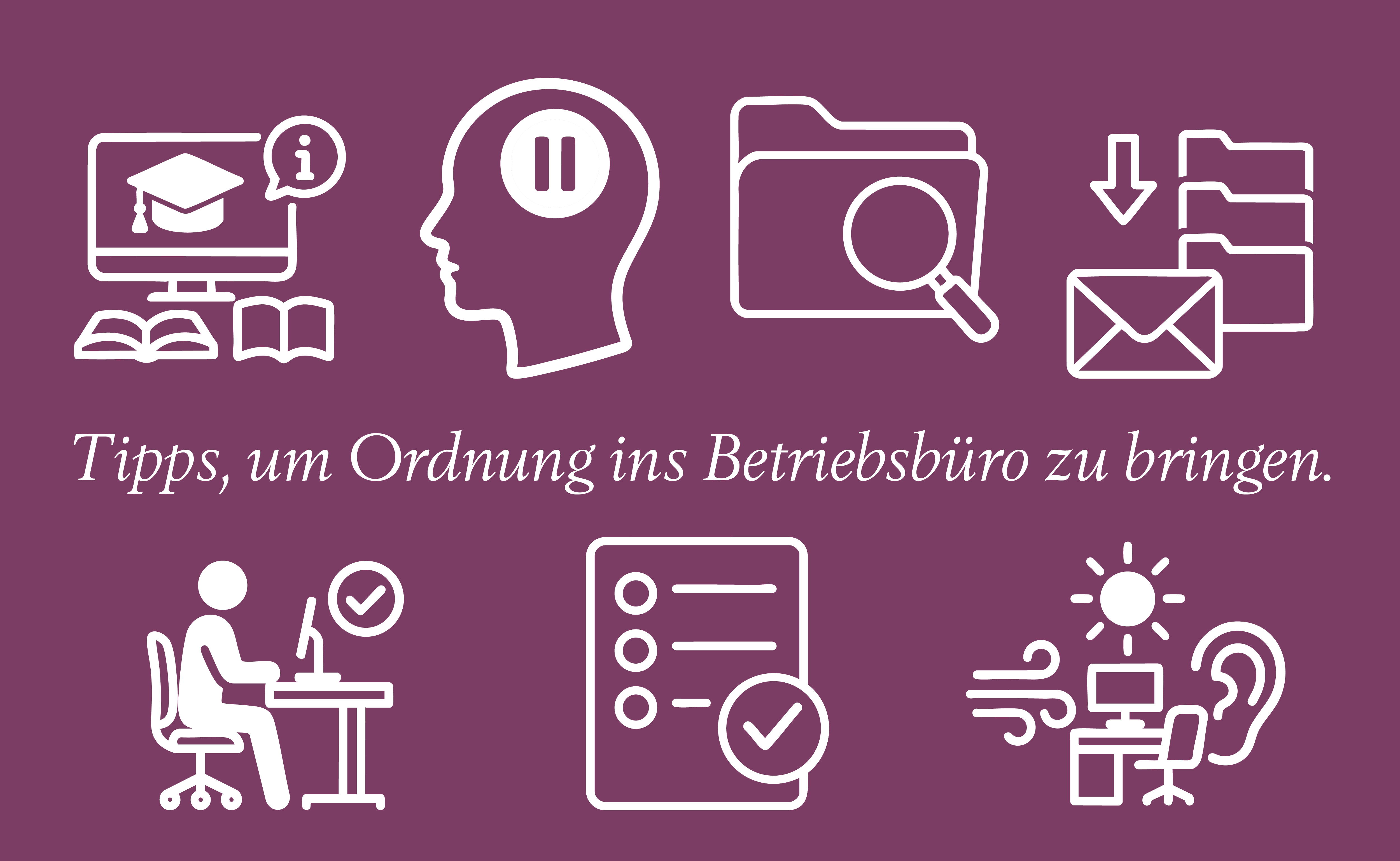 So kommt Ordnung ins Betriebsbüro auf dem Bauernhof