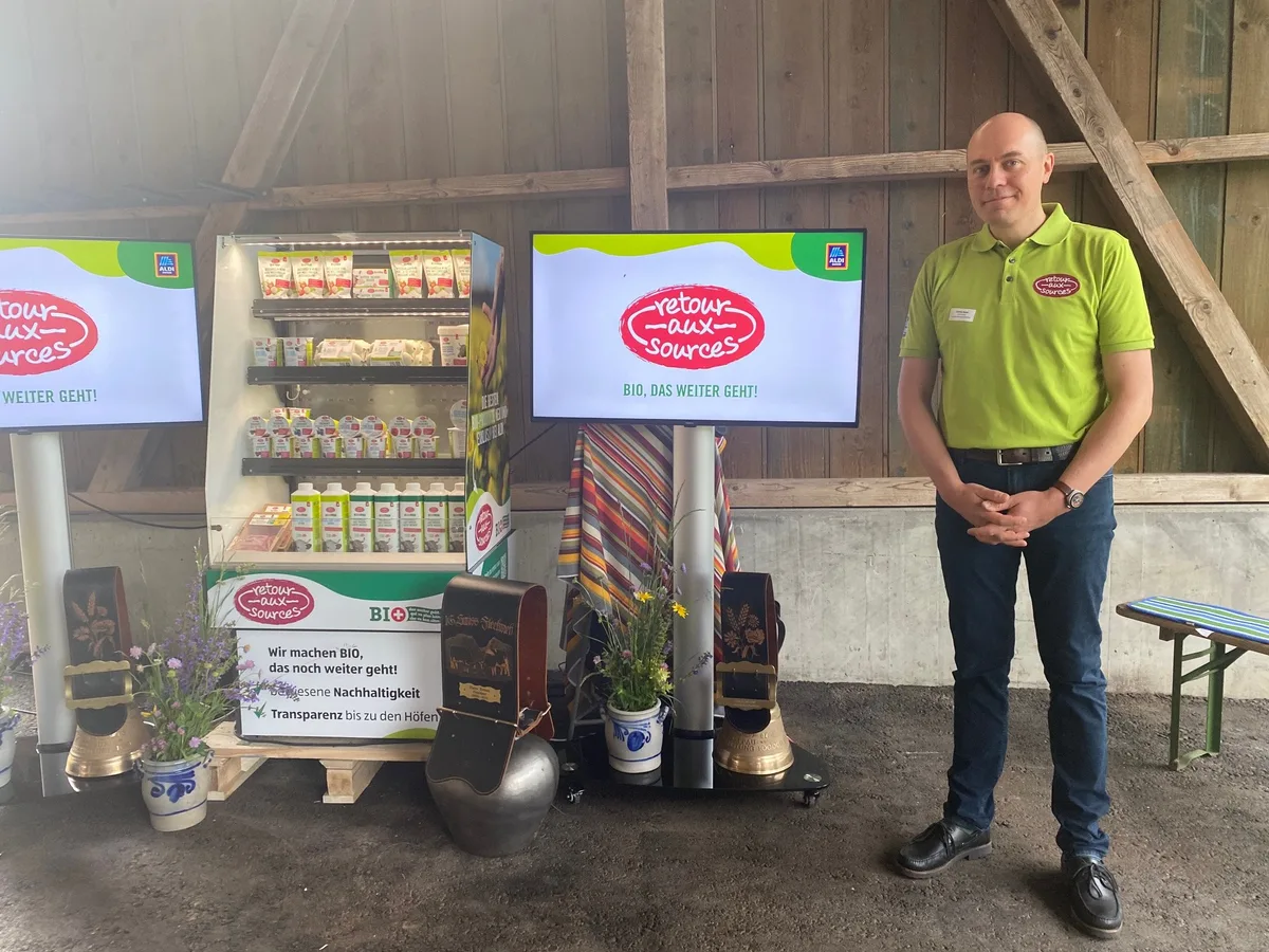 IMG_2024 «Das Projekt hat richtig Fleisch am Knochen»: Die neue Bio-Produktelinie «retour aux sources» von Aldi Suisse wird lanciert