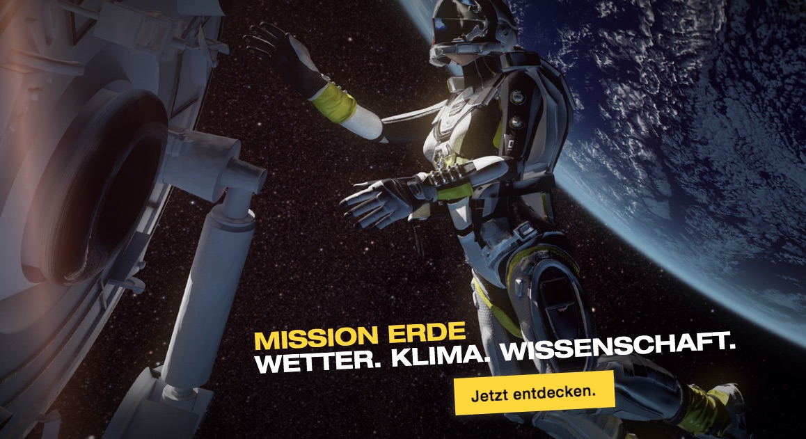 Das Verkehrshaus entdeckt das Klima. (Screenshot Verkehrshaus)