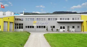 Die Freiämter Käserei in Auw AG vermietet das Gebäude und die Infrastruktur an die Milchgold Käse AG und an die Milchgold Handels AG. (Bild zVg)