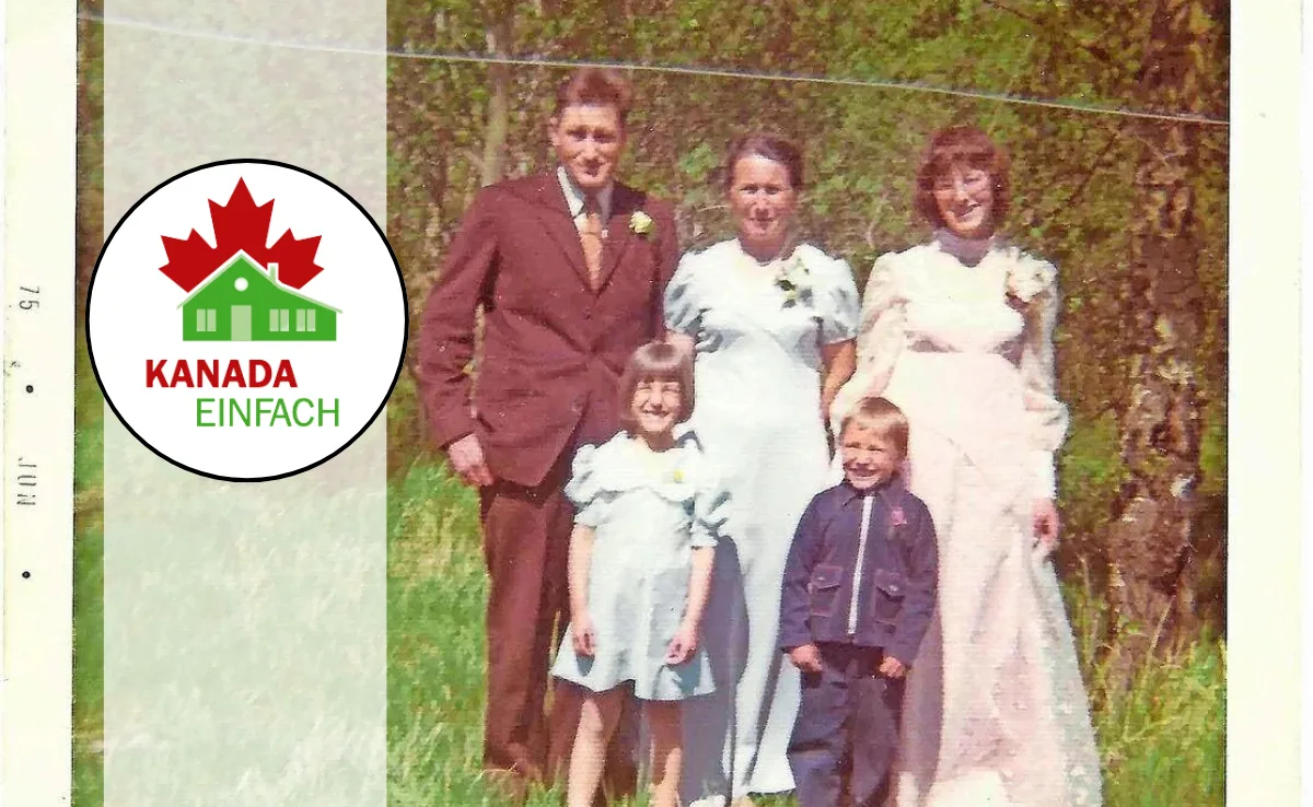 Stammimtuell2 Erinnerungen an Kanada: Schulabschluss mit Deckelhut und Tüll-Kleid