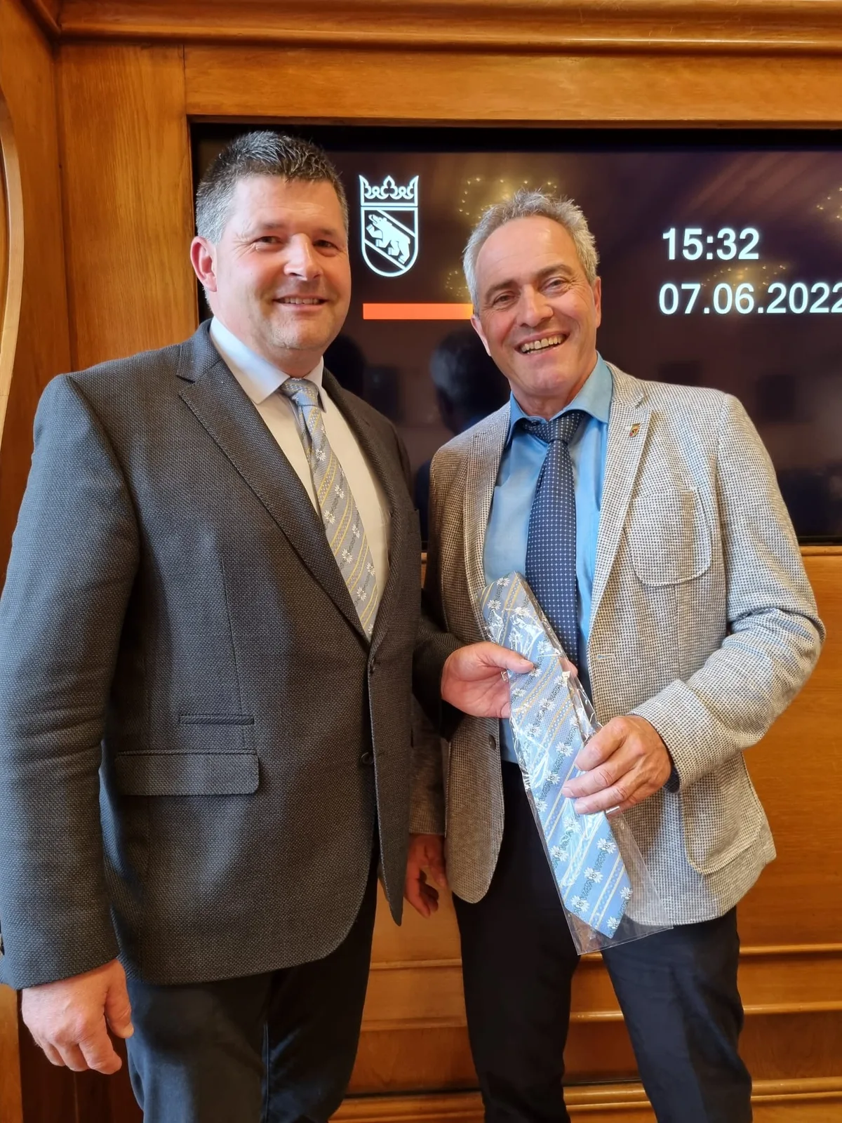 ru__eggsegger-schlup Landwirt Martin Schlup tritt sein Amtsjahr als «höchster Berner» an