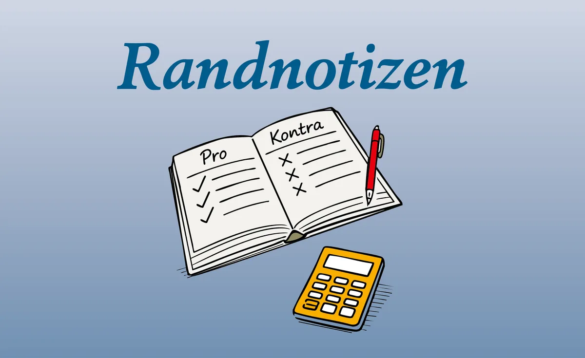 Hagenbuchs Randnotizen: Über den ersten Jahresabschluss