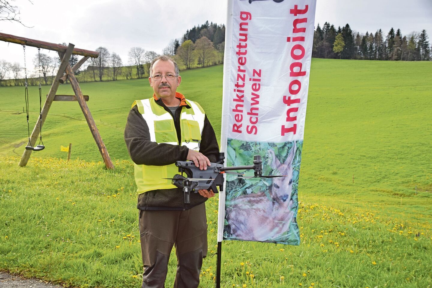 Die Rehkitz-Retter suchen Piloten