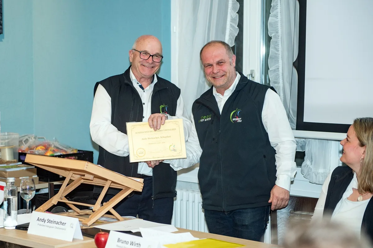 _AMM6721 Andy Steinacher ist es gelungen, «den Aargau auf der Schweizer Obstbaukarte sichtbar zu machen»