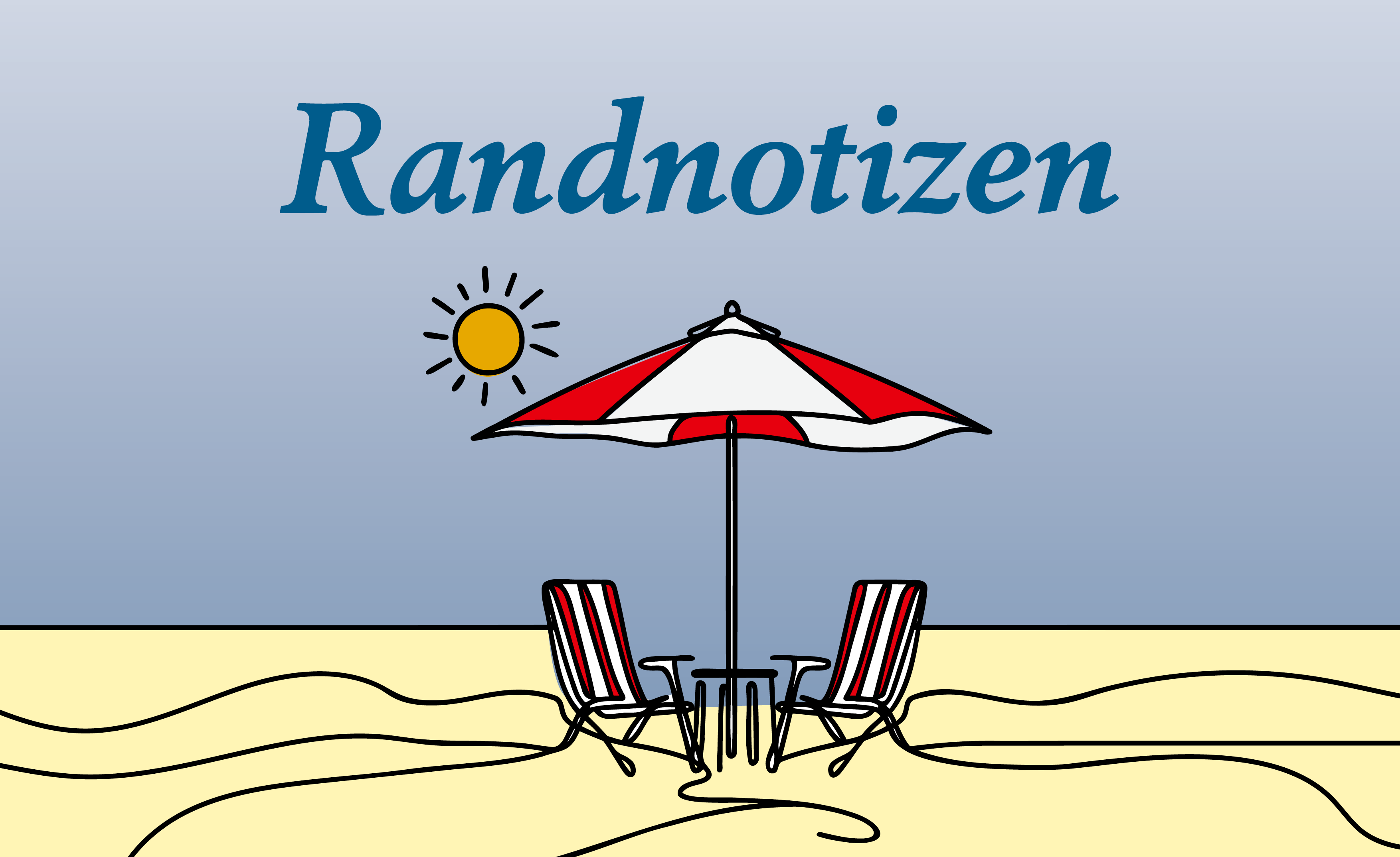 «Hagenbuchs Randnotizen» von Sebastian Hagenbuch: Über die Ferien