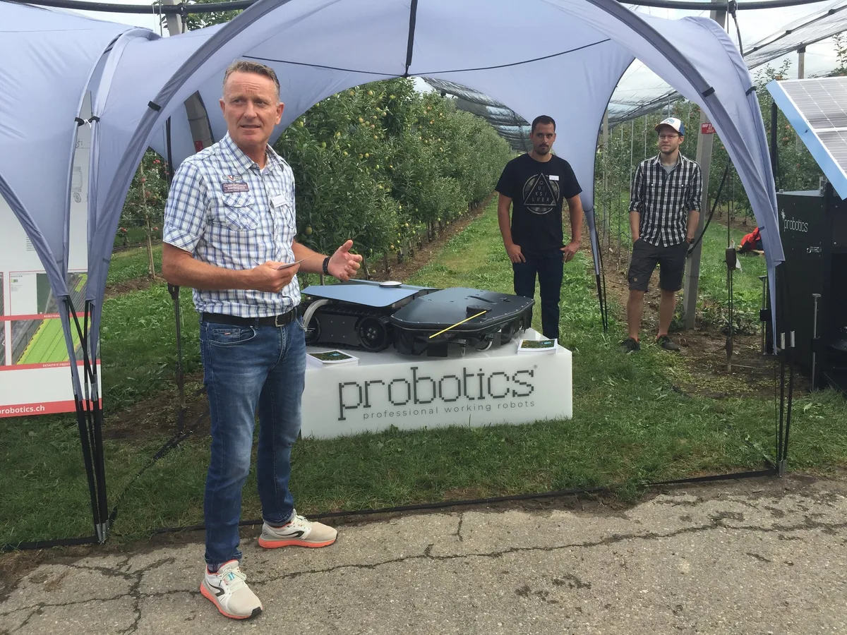 «Der Mulchroboter Scarabaeus bewegt sich leicht und flach wie ein Käfer»