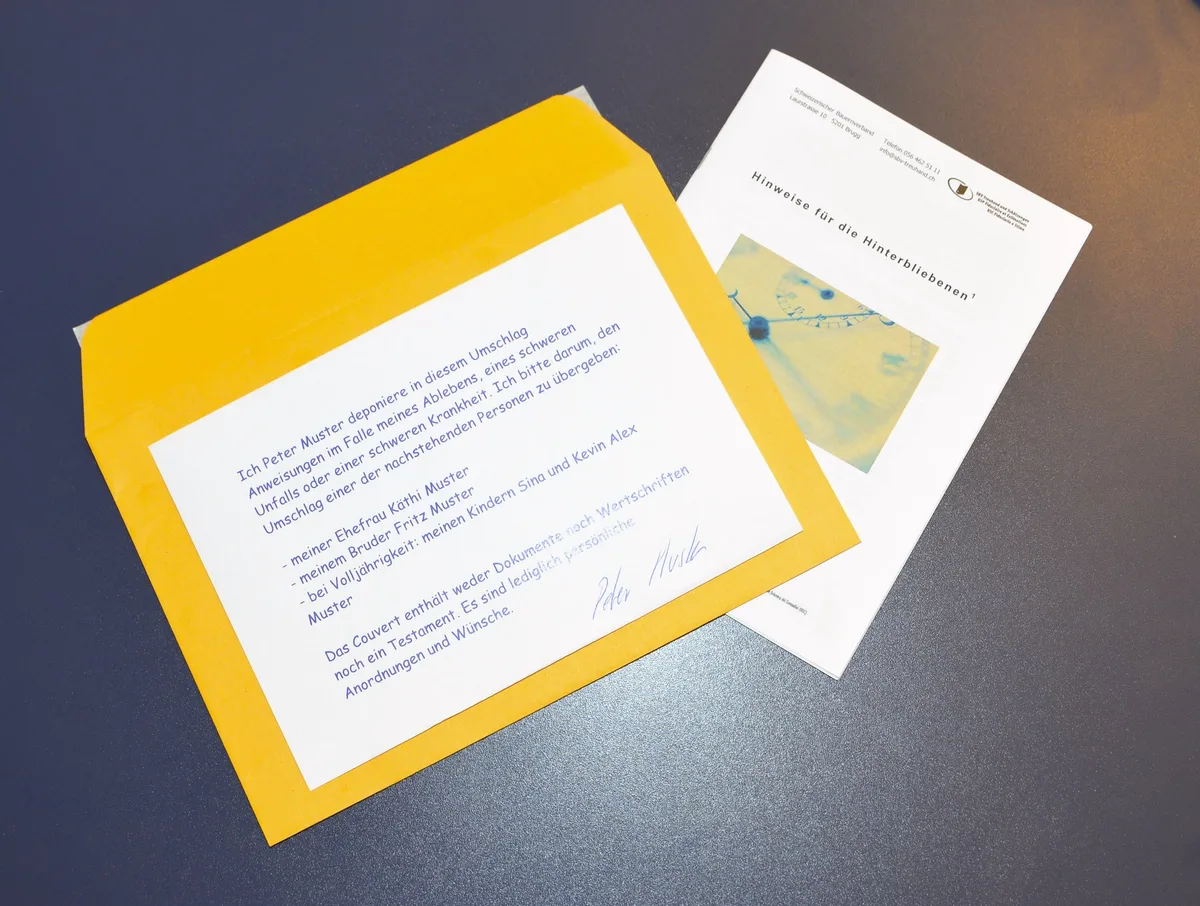 Ein aktualisierter Notfallplan entlastet bei Unfällen oder Krankheit die Angehörigen.