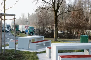 Autobahnraststätten sind ein Hotspot, wenn es um die Verbreitung von ASP geht.