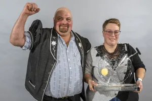 Nicolas Brodard aus der Fromagerie d'Alpage La Guignarde in Corbières FR, gewann mit seinem Gruyère d'alpage AOP in der Kategorie Extrahart-/Hartkäse.
