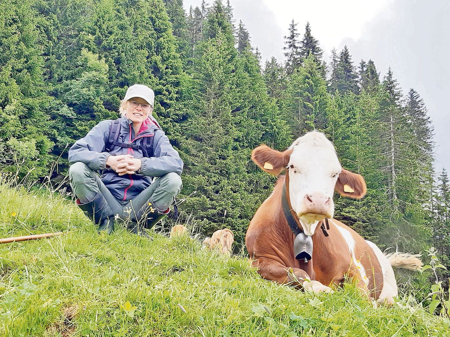 Alexa Albrecht war früher als Kaufmännische Angestellte in der Tourismusbranche tätig. Heute kann sie sich nicht mehr vorstellen, jemals etwas anderes zu tun, als im Sommer z Alp zu gehen.