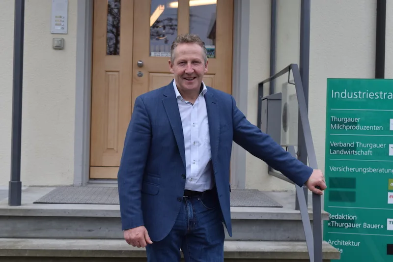 6a4aa59d81ec38b52d1f2db5ea3abfda792d6798 Markus Hausammann, Meisterlandwirt aus Langrickenbach und neuer Glib-Präsident. (Bild sgi)