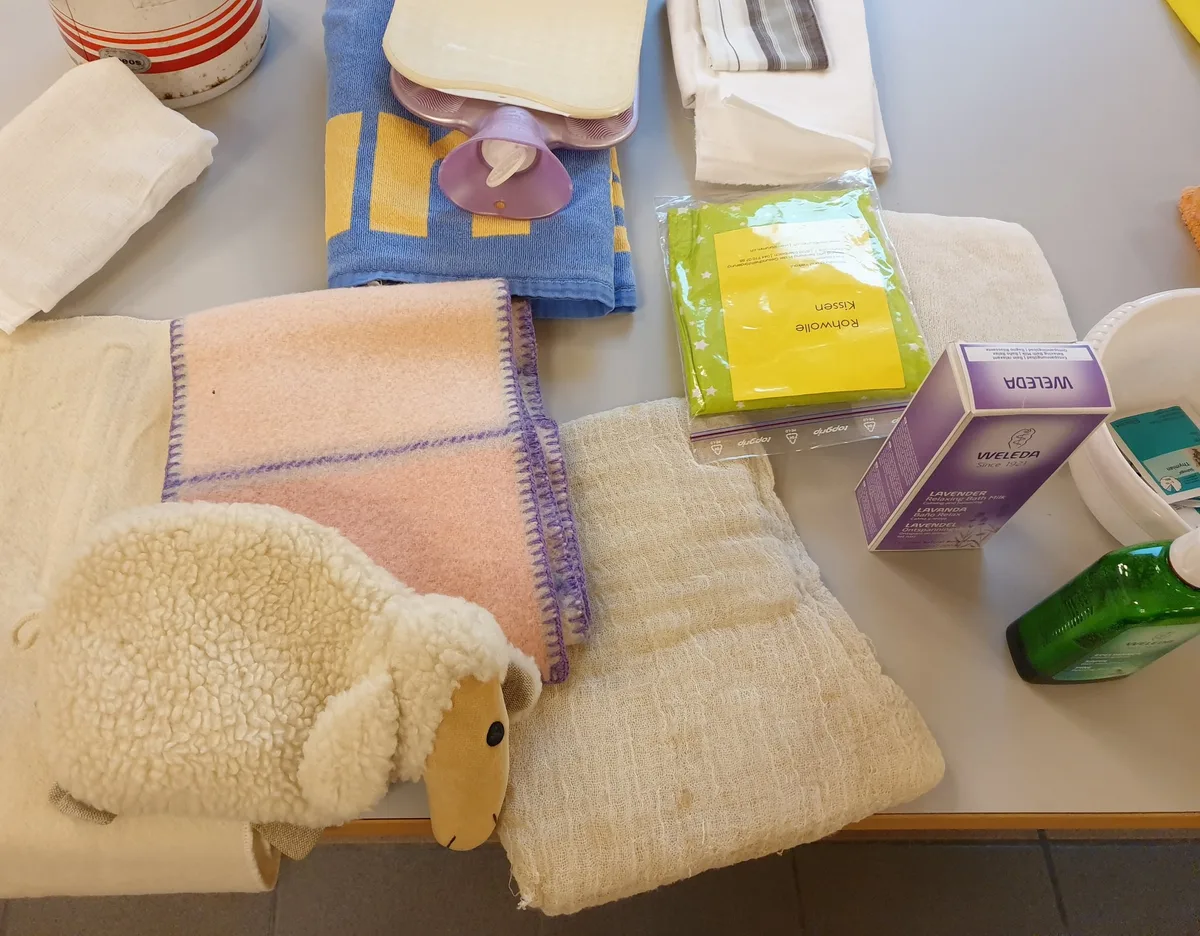 Wickel_Zubehoer Wohltuende Wickel für Körper und Gemüt