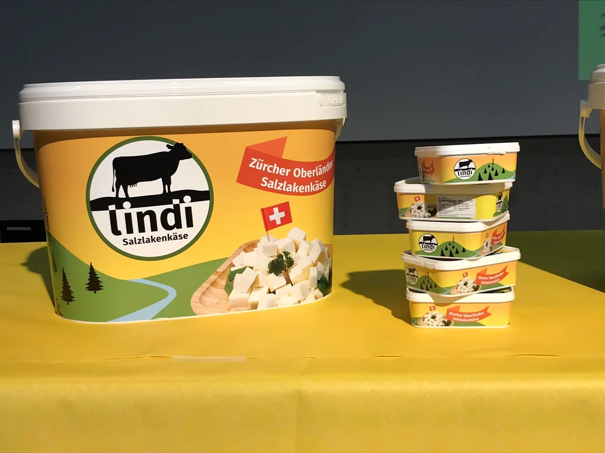 Lindi - so heisst der neue Salzlakenkäse aus dem Zürcher Oberland (Bilder Alexandra Stückelberger).