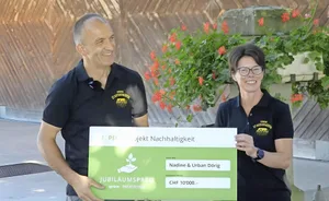 Urban und Nadine Dörig produzieren konsequent mit der Natur.