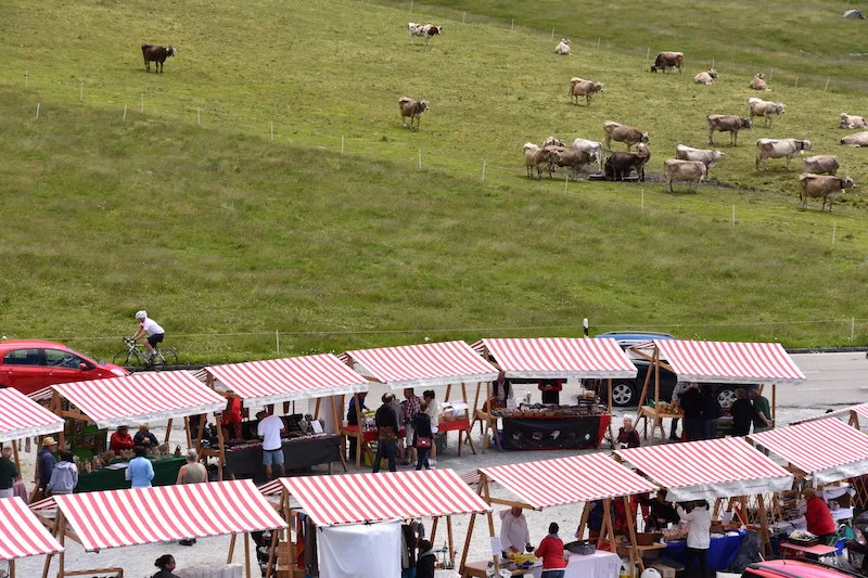 38a6de2cdef19abc268d43ee13c876391f0ff7ea Der Alpinavera Passmarkt vom Sonntag, dem 7. Juli, findet nach Angaben der Veranstalter aufgrund von schlechten Wetteraussichten nicht statt. (Bild zVg)