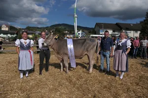 Nora von Jasmin Blöchlinger aus Goldingen wurde zur Rinder-Champion erkoren.