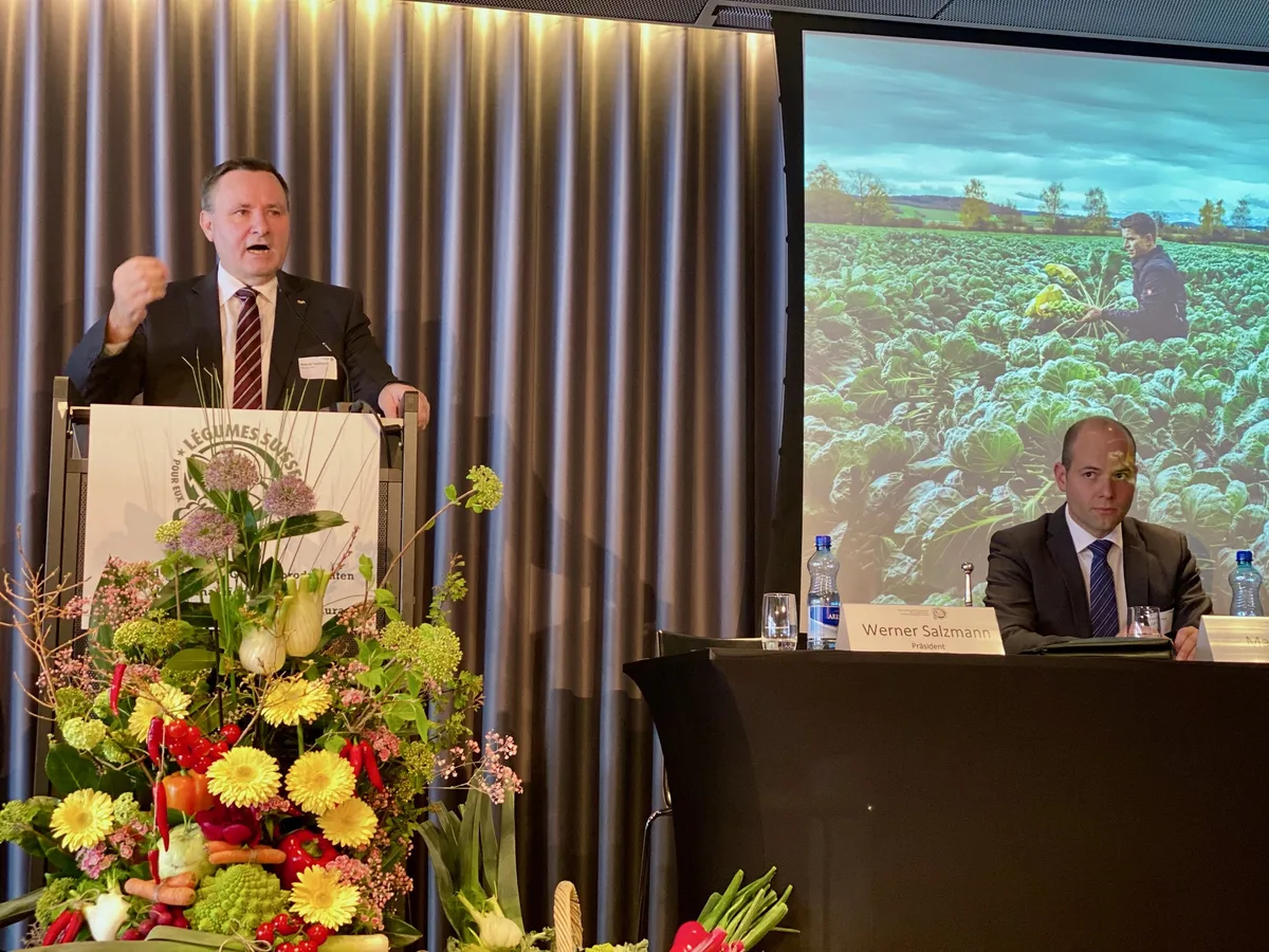 DV_VSGP_Werner_Salzmann_Matija_Nuic Gemüseproduzenten: «Kein schlechtes Jahr, aber eines mit vielen Herausforderungen»