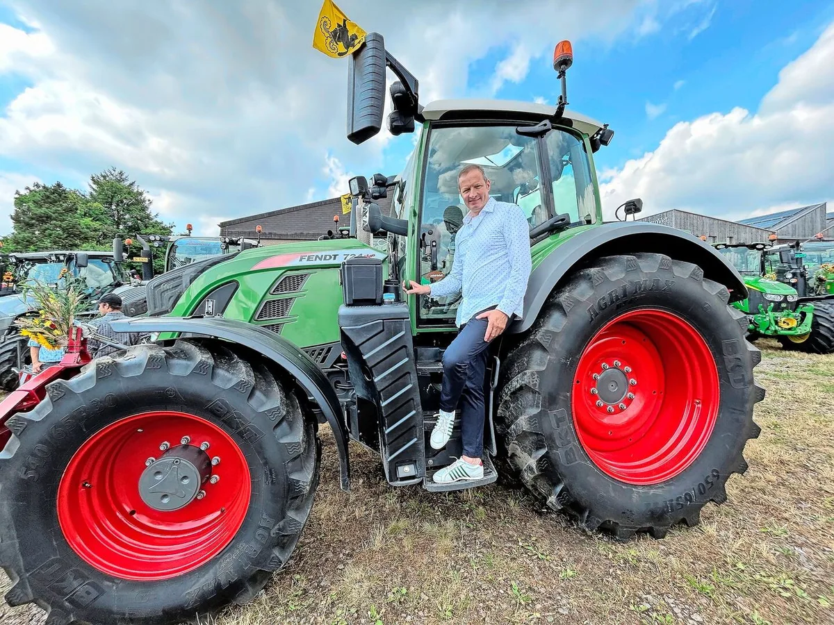 9f680b59d55ed05e95cf707176e9b377cad028b8a06b39156cc84519f5ec4e3d Einsteigen und Gas geben – so startet Christian Müller als neuer Schaffhauser Bauernpräsident.