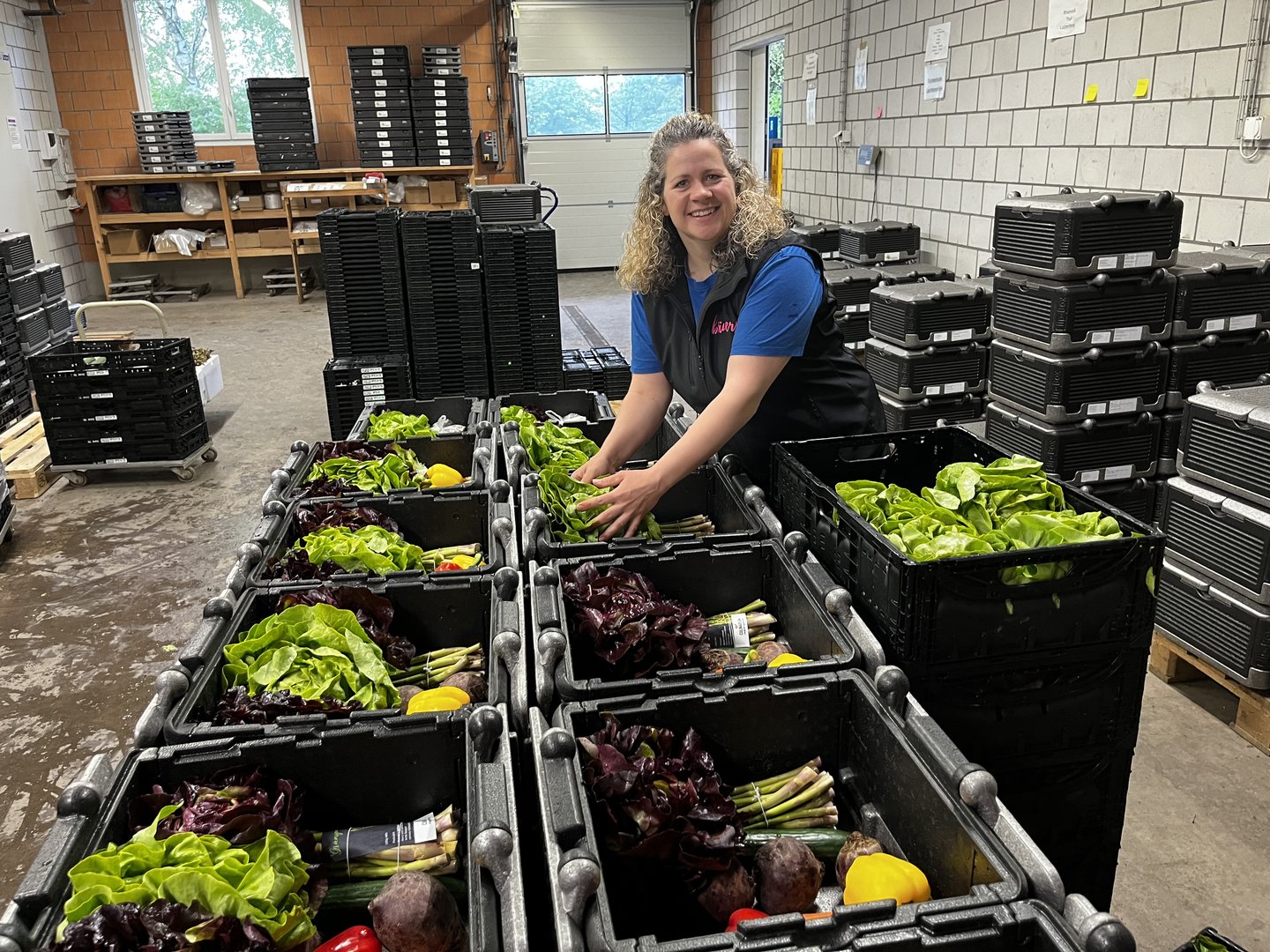 Bäuerin Carina Rohner wurde mit ihrer Gemüsebox Culinarium-Königin