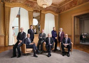 Das aktuelle Gruppenbild des Bundesrats. Das Gremium siezt sich bei seinen wöchentlichen Sitzungen konsequent.
