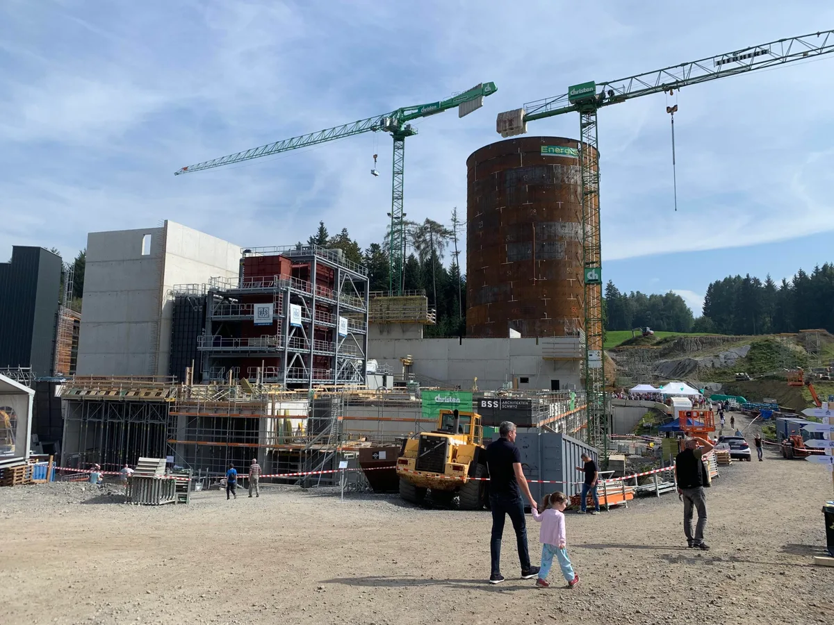c84bcc0129ae7b3b889eb8f53da80b8fb6a7b8a1 Die Baustelle der Agro Energie Rigi. (Bilder Josef Scherer)
