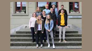Freude bei der Vollzeit-Klasse A...