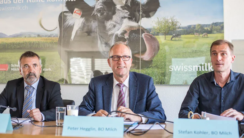 1bbdf016e2659f2d2862bfd063e04eb664d4e641 Wurde ihm auch das BOM-Präsidium zum Verhängnis: Peter Hegglin (m.) mit SMP-Präsident Hanspeter Kern und BOM-Geschäftsführer Stefan Kohler. (Bild hja)