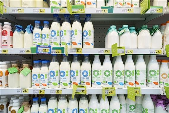 In der Ukraine wird weniger Milch produziert. (Symbolbild FiBL Ukraine)
