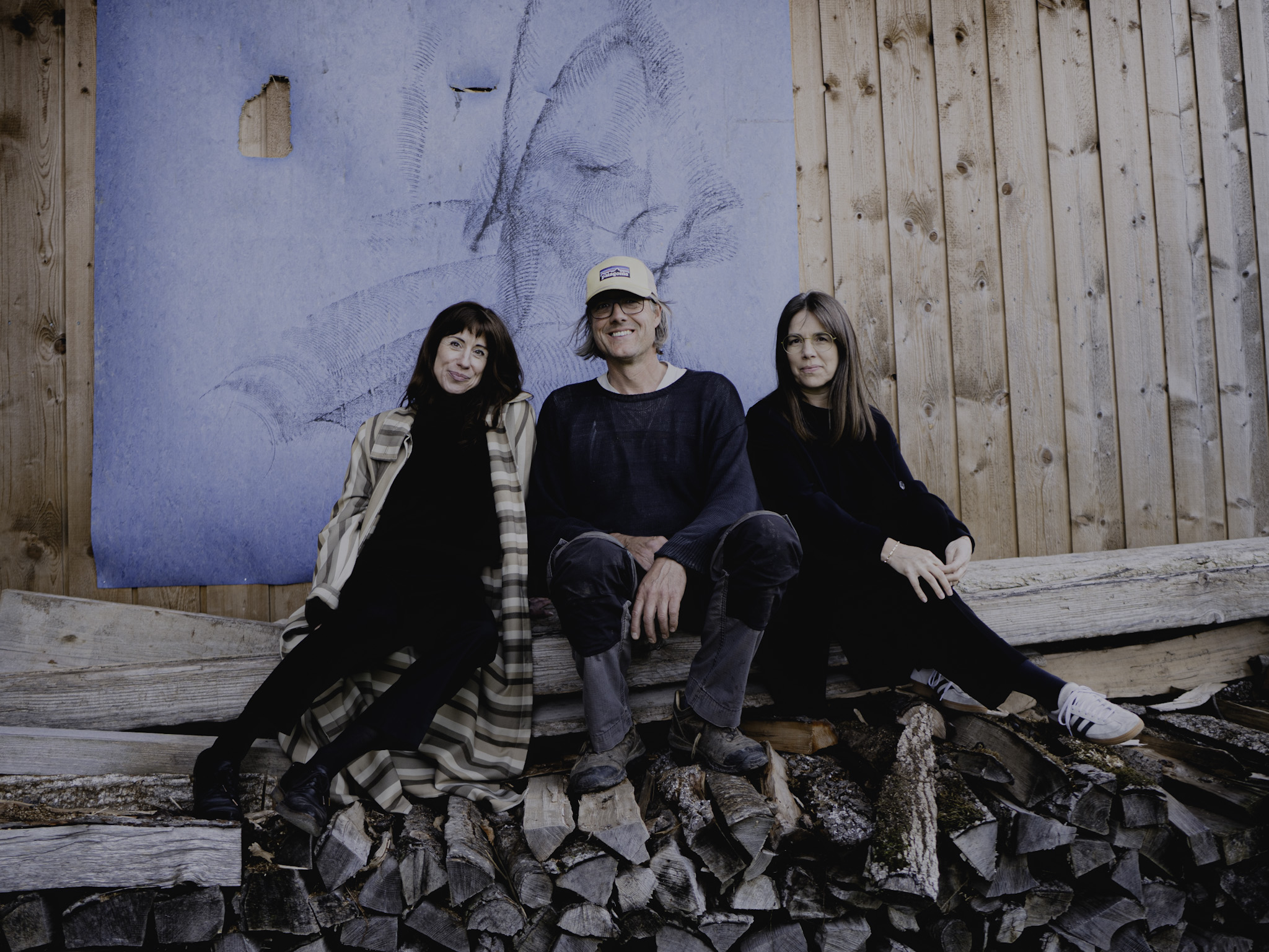 Team Expanded Fields: (v.l) Carole Kambli, Martin Blum und Sabine Rusterholz Petko.