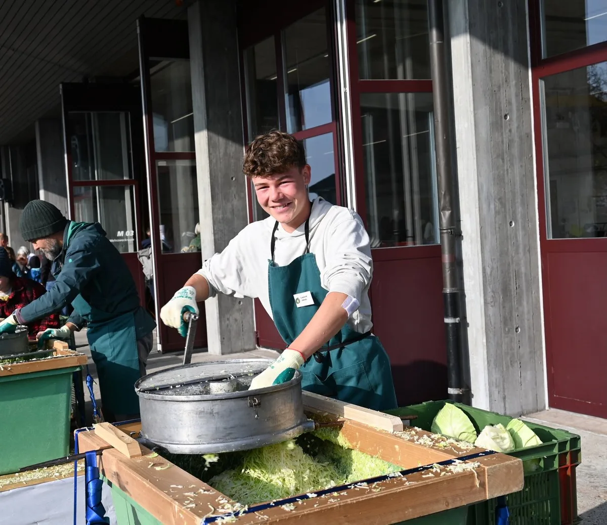 Chabishoblete_am_Wallierhof_Riedholz2 Wenn Sauerkraut Geschichte schreibt: Die Chabishoblete am Wallierhof wird 25