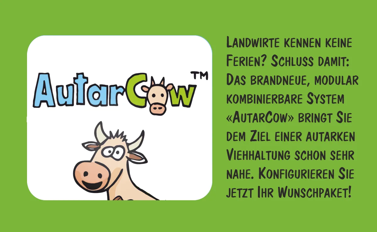 01_August Cartoon von Marco Ratschiller/Karma: Energieautarke Viehhaltung