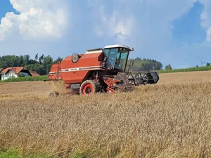 Auf dem Bild aus dem Jahr 2021 war der Laverda bereits voll im Einsatz.