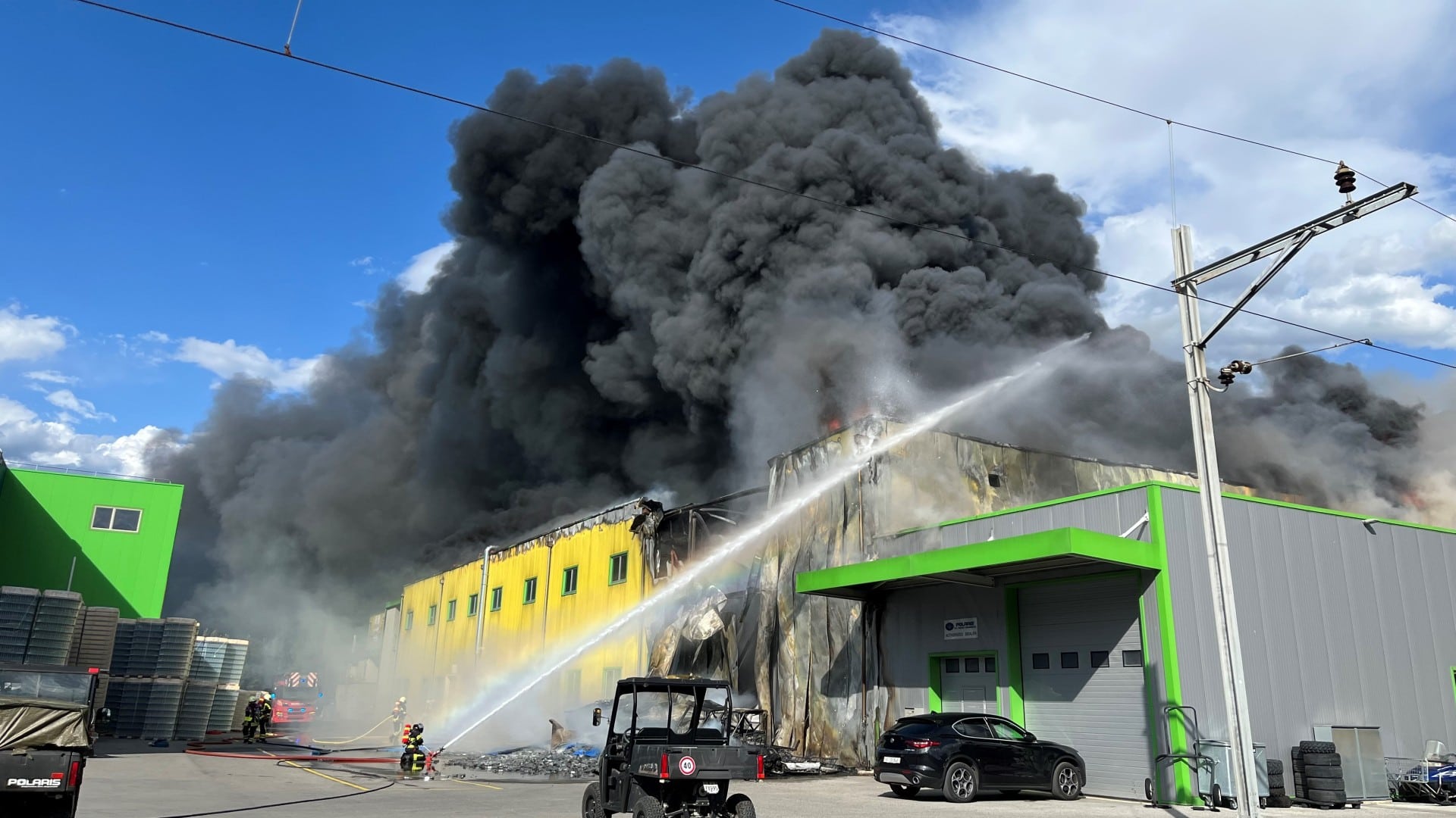 Ernteverbot nach Grossbrand im Wallis grösstenteils aufgehoben