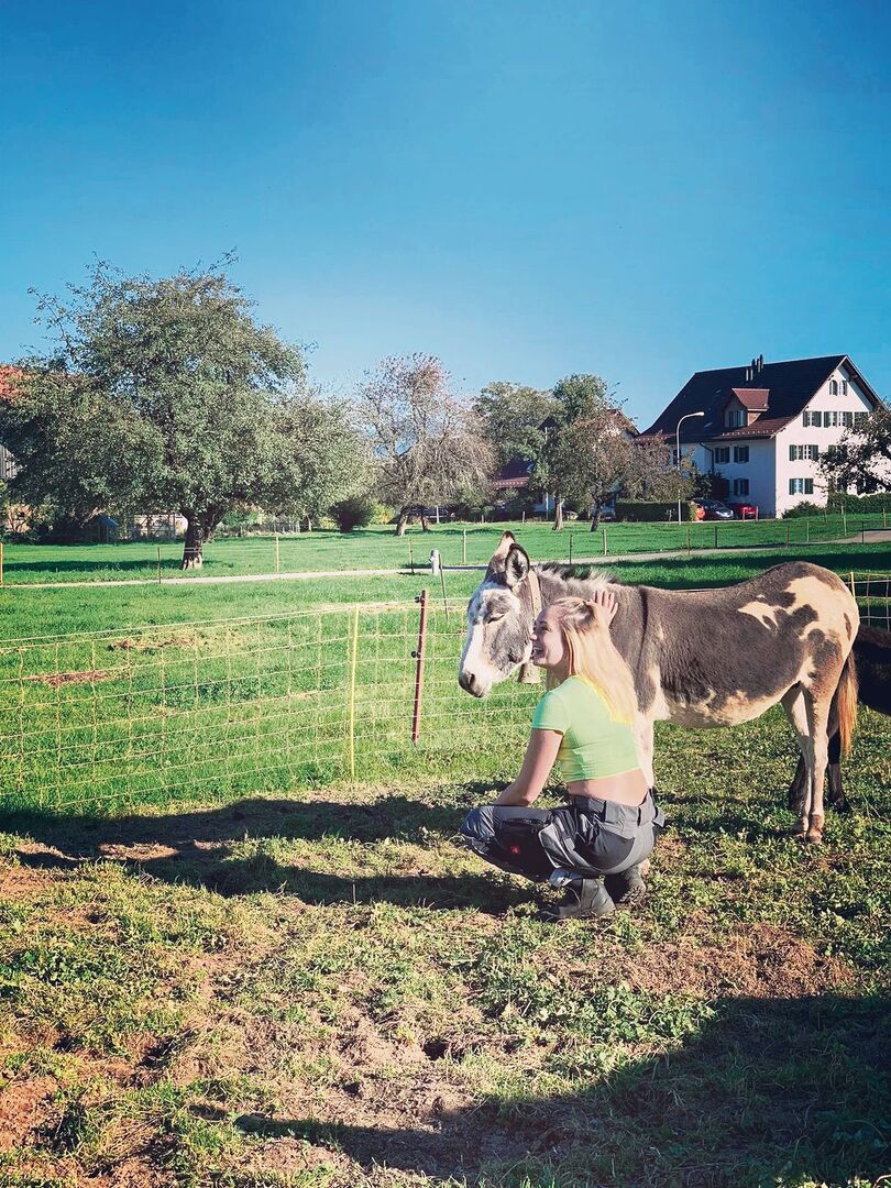 Chiara Steiner hätte sich gut vorstellen können, auf einem Hof zu leben und in der Landwirtschaft zu arbeiten.