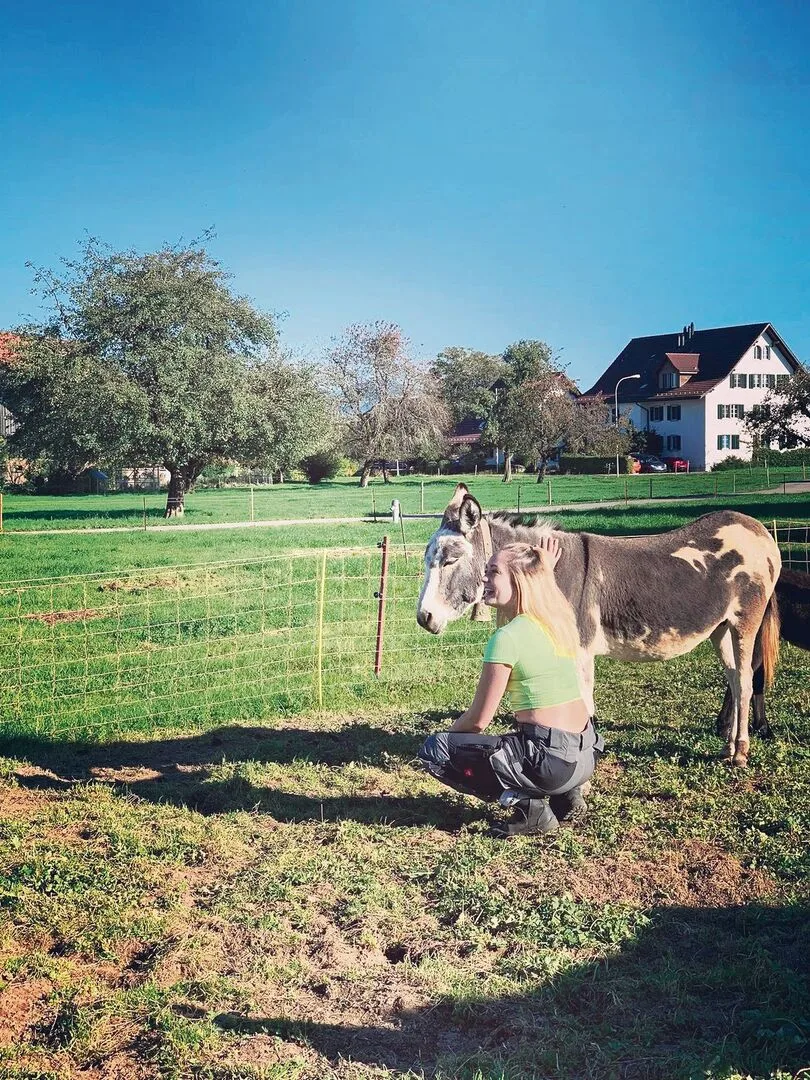 Chiara Steiner hätte sich gut vorstellen können, auf einem Hof zu leben und in der Landwirtschaft zu arbeiten.
