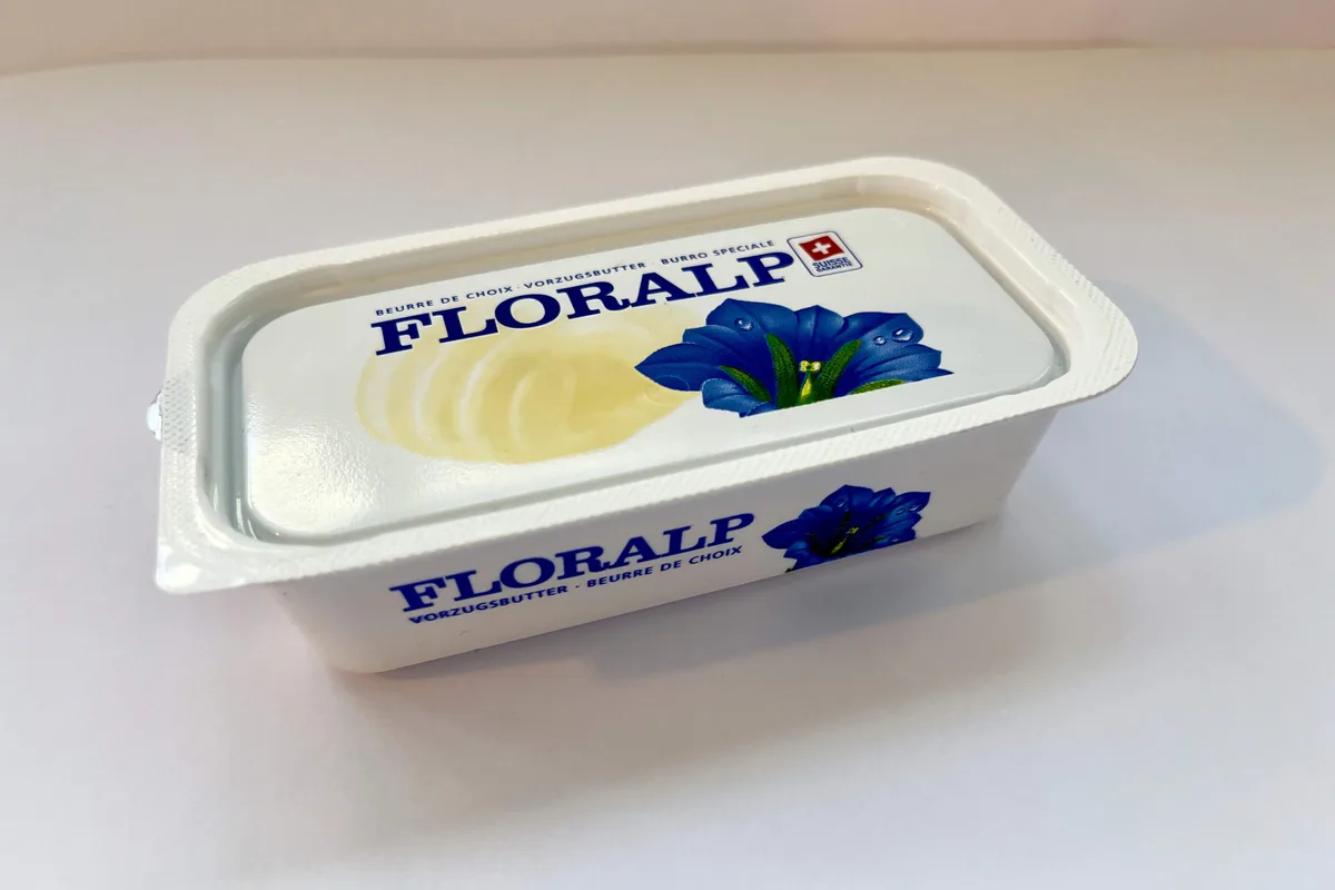 butter_floralp_packshot 250-Gramm Mödeli «Floralp»-Butter.