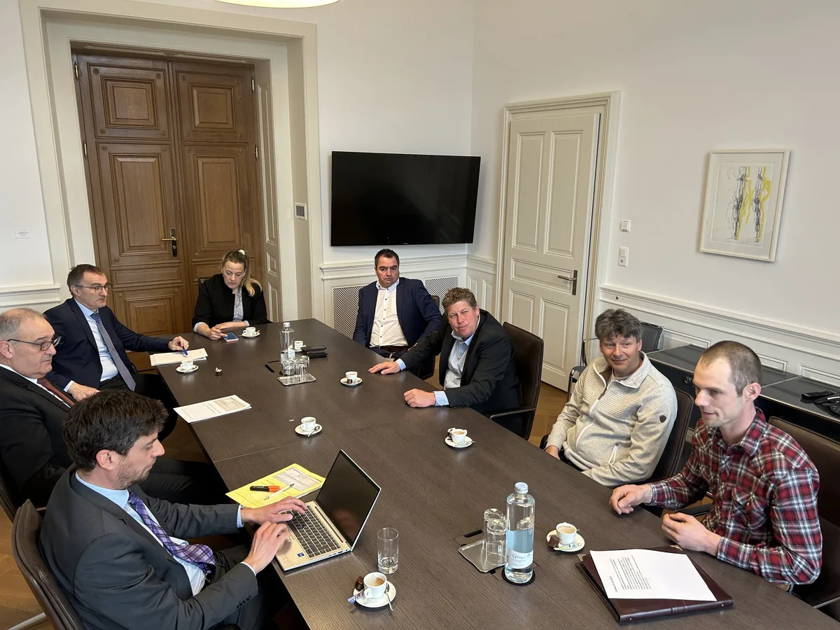 Bauernproteste: Bundesrat Parmelin trifft Delegation von Landwirten