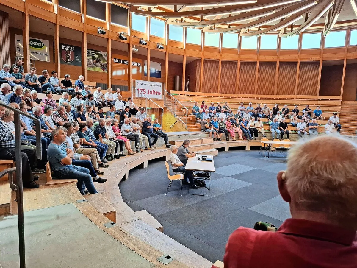 Der Bündner Bauernverband feierte vor einer Woche sein 175-Jahres-Jubiläum in der Bündner Arena in Cazis.