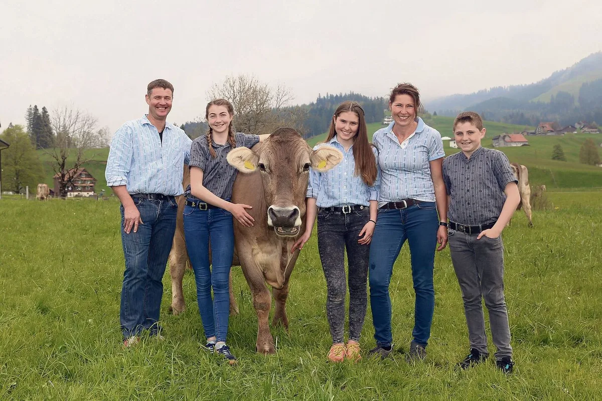 Familie Fuchs-Näf erzielt mit Natura-Veal eine gute Wertschöpfung