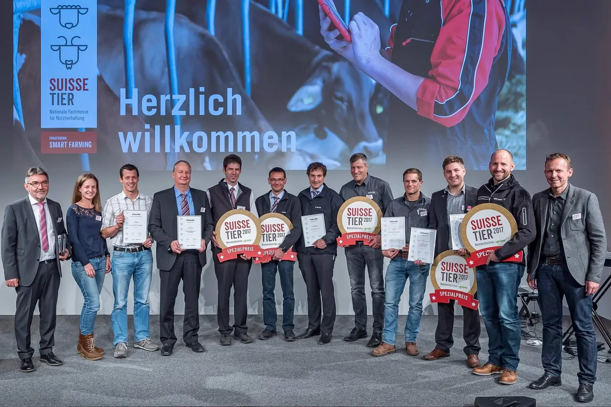 b29b1ef041e1c63626d19835b1464d6b72d09478 «Suisse Tier Innovationspreis» – die Gewinner 2017. Bild: zVg