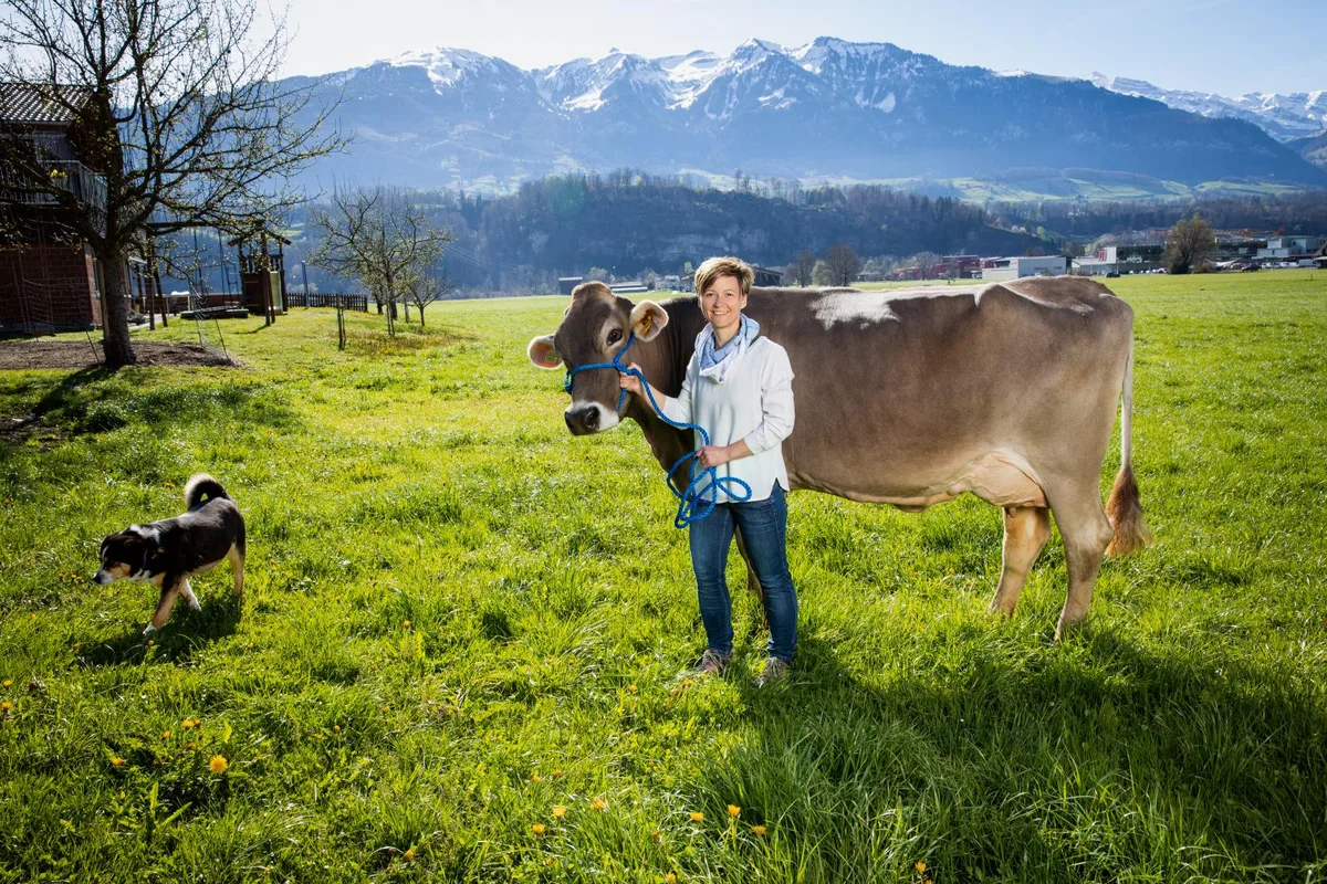 5936189 «Bei geschmückten Kühen purzeln bei mir die Tränen», sagt Kandidatin Lydia Barmettler