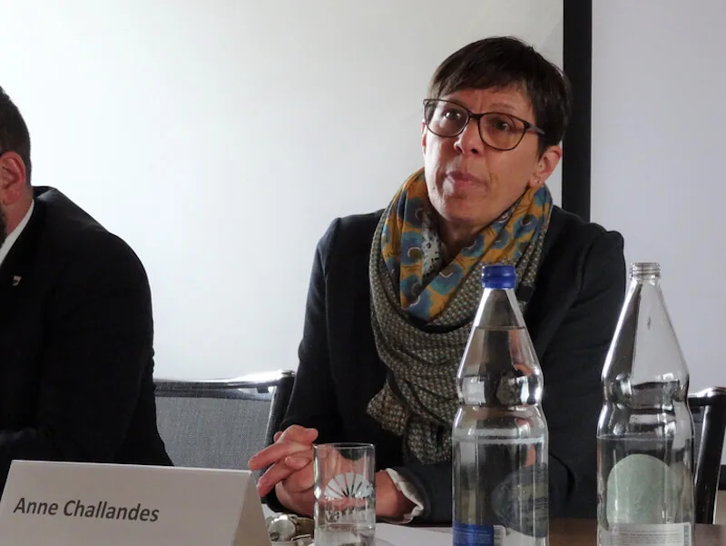 ac169bcd6efc8404b3ac07d9769e8e8dc322800b Anne Challandes führt weiter, was ihre Vorgängerin Christine Bühler mit viel Herzblut zu erkämpfen versuchte: soziale Gerechtigkeit für Frauen in der Landwirtschaft. (Bild lid/mg))
