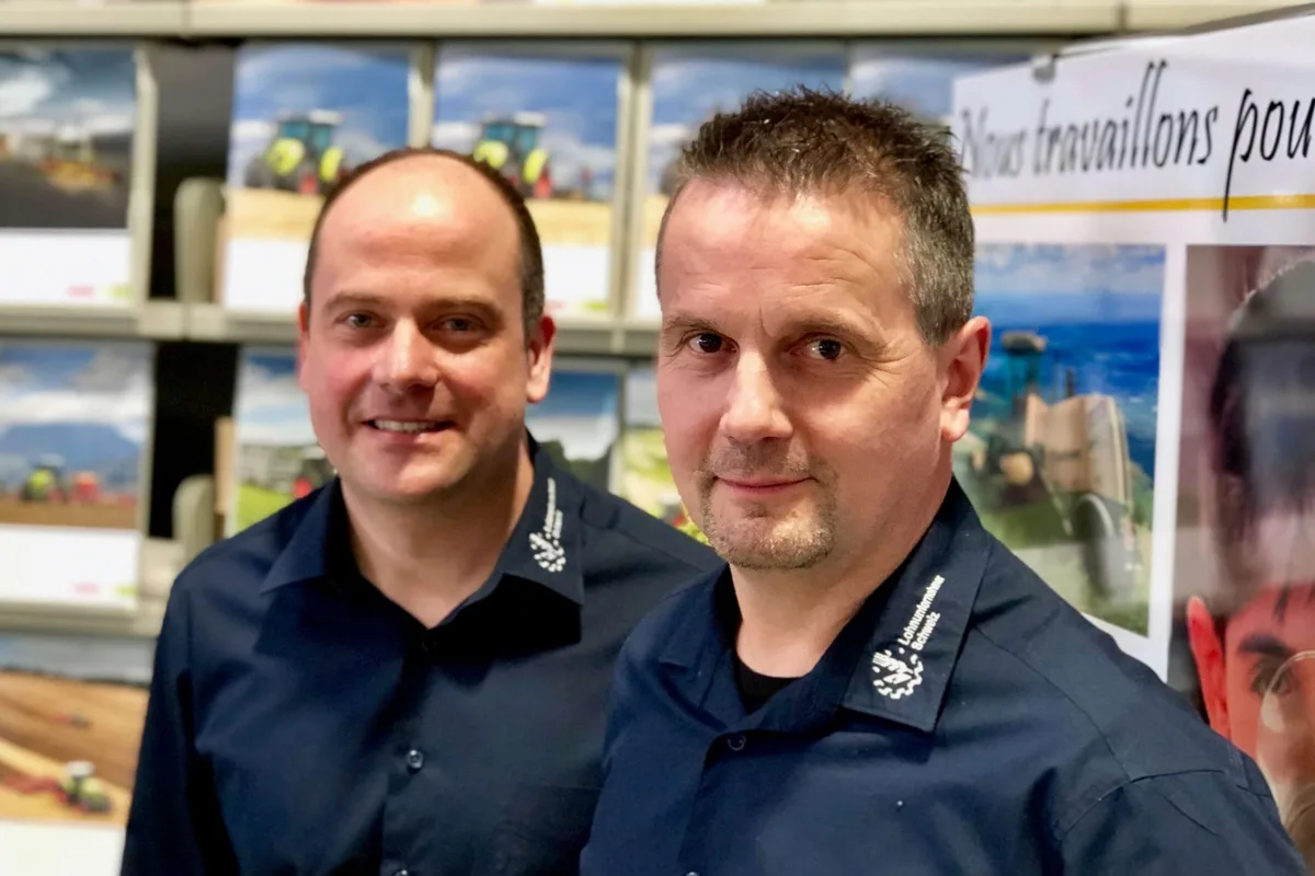 34f64eec55503dea548e3434a9338c312607481f Die Lohnunternehmer Schweiz haben mit Oskar Schenk (rechts) einen neuen Präsidenten. Er ist Nachfolger von Nicolas Pavillard (links).
