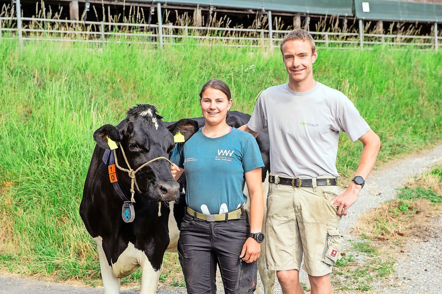 Lea Wyder und Franz Schärli sind das neue Betriebsleiterpaar des AVB Liebegg. Er Vollzeit als Betriebsleiter, sie Teilzeit als Angestellte.