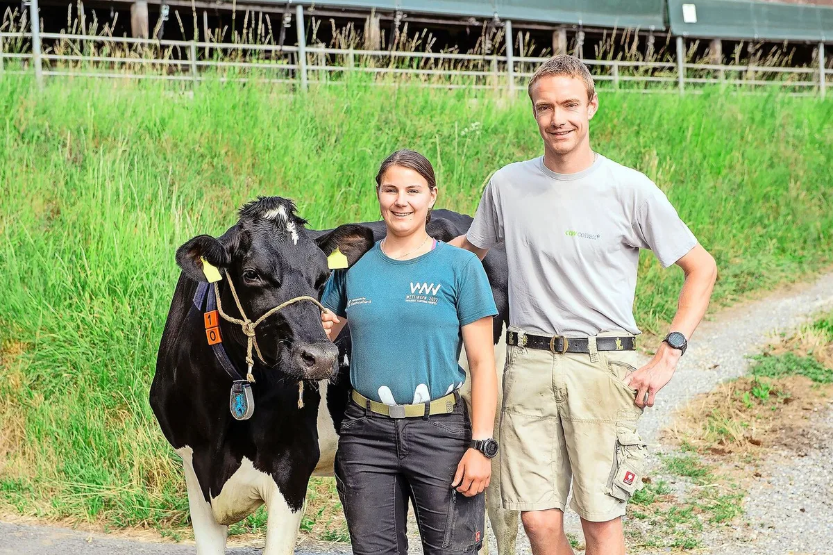Lea Wyder und Franz Schärli sind das neue Betriebsleiterpaar des AVB Liebegg. Er Vollzeit als Betriebsleiter, sie Teilzeit als Angestellte.